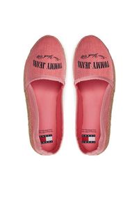 Tommy Jeans Espadryle Tjw Varsity Espadrille EN0EN02470 Różowy. Kolor: różowy. Materiał: materiał #4