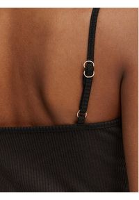 Guess Top E6GP01 KG322 Czarny Slim Fit. Kolor: czarny. Materiał: syntetyk #2