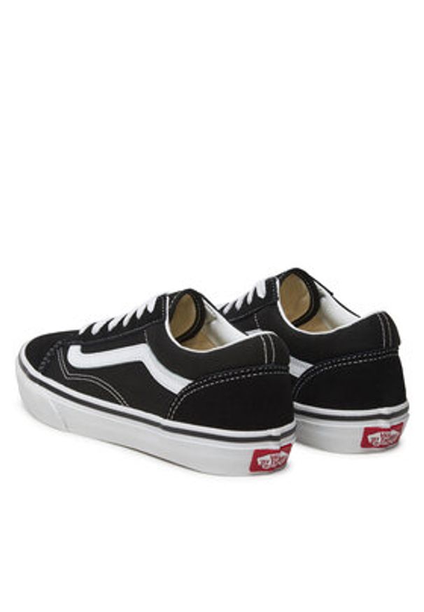 Vans Tenisówki Old Skool VN000D2VY281 Czerwony. Kolor: czarny. Materiał: materiał