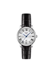 Zegarek Damski TISSOT Carson PRemium Lady T-CLASSIC T122.210.16.033.00. Rodzaj zegarka: analogowe. Materiał: materiał, skóra. Styl: klasyczny, elegancki #1