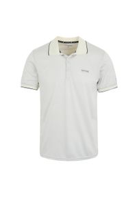 Polo Regatta Remex II. Typ kołnierza: polo. Kolor: szary. Styl: sportowy #1