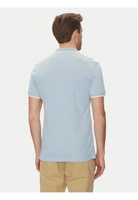Blend Polo 20708180 Błękitny Regular Fit. Typ kołnierza: polo. Kolor: niebieski. Materiał: bawełna