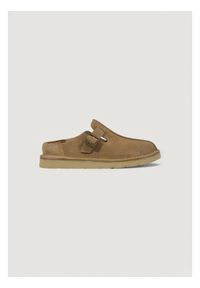 Clarks Klapki Solsbury 26180882 Brązowy. Kolor: brązowy. Materiał: skóra