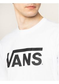 Vans T-Shirt Classic VN000GGGYB21 Biały Classic Fit. Kolor: biały. Materiał: bawełna #5