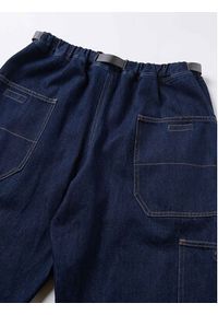 Gramicci Spodnie materiałowe G3SM-P073 Granatowy Regular Fit. Kolor: niebieski. Materiał: materiał, bawełna #4