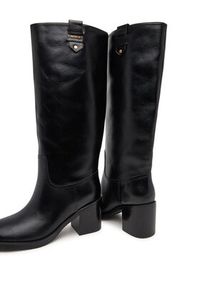 TwinSet - TWINSET Kozaki ko252TCP080 Czarny. Kolor: czarny. Materiał: skóra #4