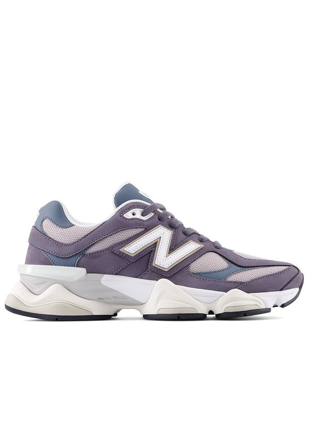 Buty unisex New Balance U9060528 - fioletowe. Okazja: na co dzień. Kolor: fioletowy. Materiał: materiał, syntetyk, guma, skóra. Szerokość cholewki: normalna. Sport: turystyka piesza