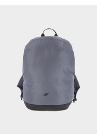 4f - Plecak miejski (20 L) z kieszenią na laptopa - granatowy. Kolor: niebieski. Materiał: materiał, tkanina, syntetyk. Wzór: gładki. Styl: casual, elegancki