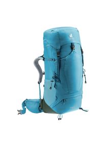 Plecak trekkingowy damski Deuter Aircontact Lite 45 + 10 SL - lagoon/ivy. Kolor: niebieski. Styl: sportowy