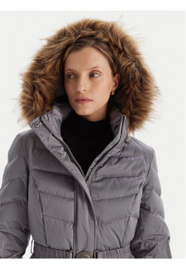 Guess Kurtka puchowa W5BL29 W2802 Szary Regular Fit. Kolor: szary. Materiał: syntetyk