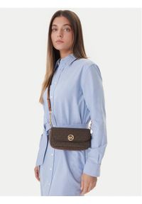 MICHAEL Michael Kors Torebka 32S6GY5C5B Brązowy. Kolor: brązowy. Materiał: skórzane #1