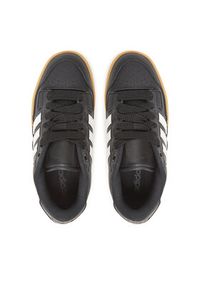 Adidas - adidas Sneakersy Rapid Court Low J JQ1728 Czarny. Kolor: czarny. Materiał: skóra #7
