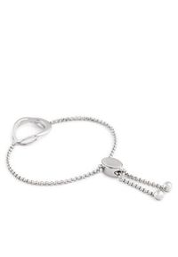 Calvin Klein Bransoletka 35000006 Srebrny. Materiał: metalowe. Kolor: srebrny #5
