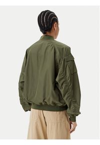 Save The Duck Kurtka bomber D32105W TWIL20 Zielony Oversize. Kolor: zielony. Materiał: syntetyk