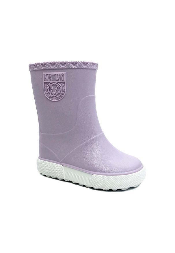 Boatilus - Kalosze dziecięce BOATILUS NAUTIC RAIN BOOT. Kolor: fioletowy