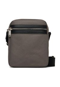 Calvin Klein Saszetka Contrast Reporter LV04D3175G Szary. Kolor: szary. Materiał: materiał #2