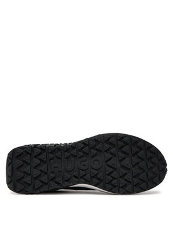 Hugo Sneakersy Kane Runn Mono2 50517257 Czarny. Kolor: czarny. Materiał: materiał