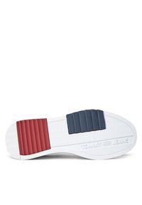 Tommy Jeans Sneakersy Retro Ess EM0EM01397 Biały. Kolor: biały. Materiał: skóra #4