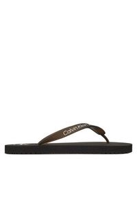 Calvin Klein Jeans Japonki Beach Sandal Transparent Tpu YW0YW01829 Czarny. Kolor: czarny. Materiał: syntetyk #4