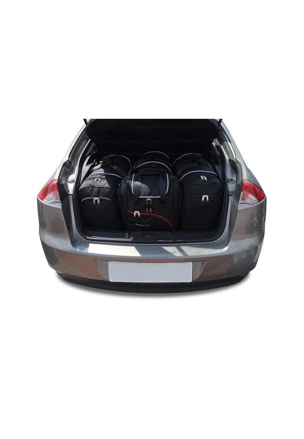 KJUST - Torby Do Bagażnika Renault Laguna Hatchback 2007-2015 4Szt Kjust. Kolor: czarny. Styl: sportowy