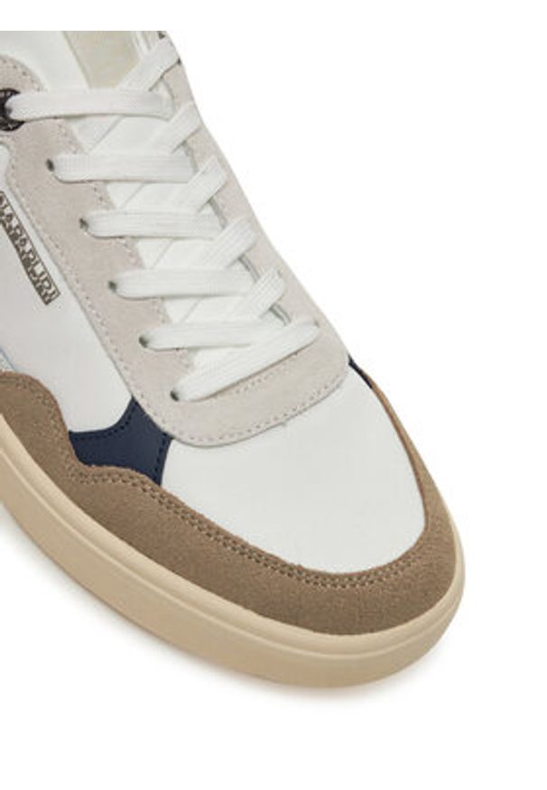 Napapijri Sneakersy Bark NP0A4IQO Biały. Kolor: biały. Materiał: materiał