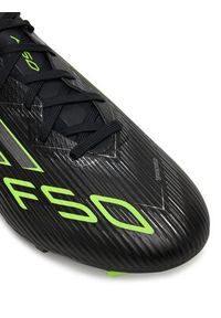 Adidas - adidas Buty do piłki nożnej F50 League Firm/Multi-Ground Boots JI0007 Czarny. Kolor: czarny. Materiał: materiał #5