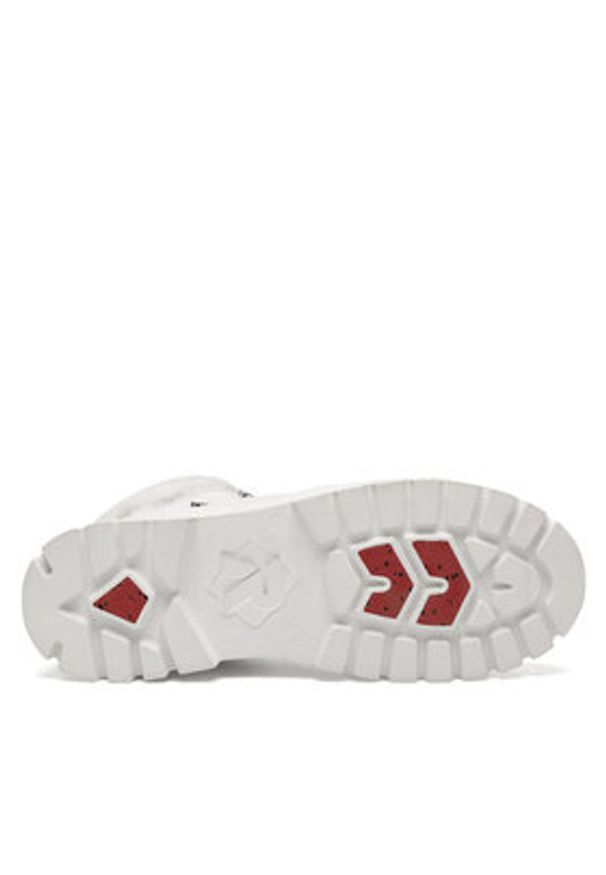 Rieker Revolution Lifestyle Botki W2174-80 Biały. Kolor: biały
