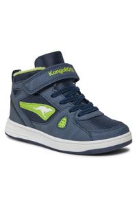 Trzewiki KangaRoos K-Cp Kalley II 18804 000 4054 Navy/Lime. Kolor: niebieski. Materiał: skóra #1