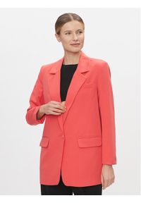 only - ONLY Marynarka Lana-Berry 15245698 Różowy Oversize. Kolor: różowy. Materiał: syntetyk