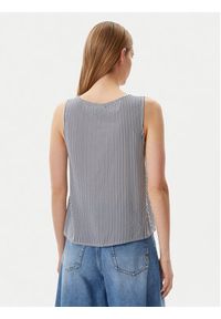 Vero Moda Top Bumpy 10325830 Granatowy Standard Fit. Kolor: niebieski. Materiał: wiskoza #3
