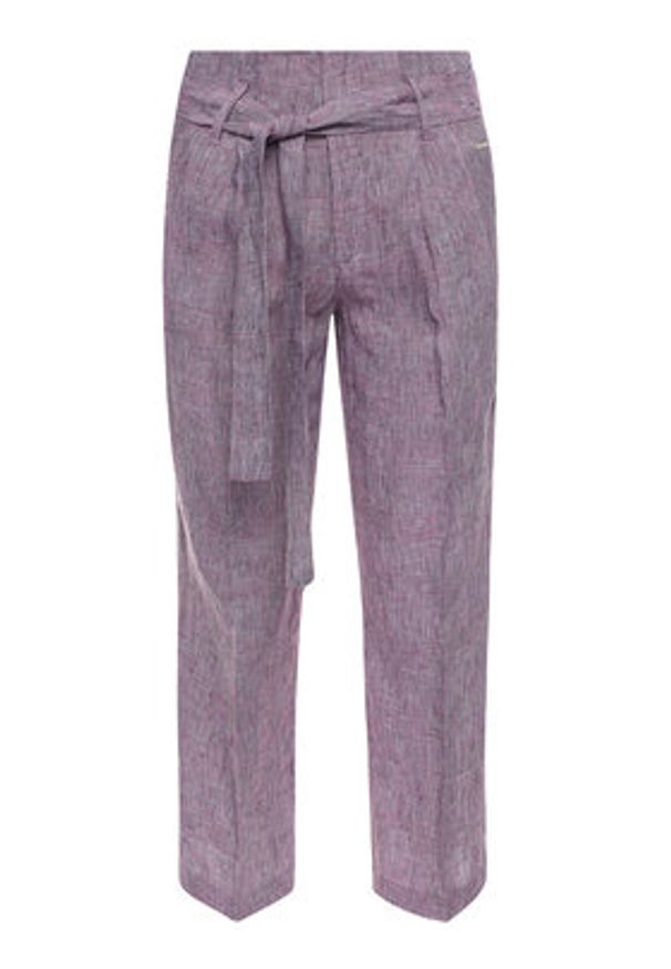 Liu Jo Kuloty FA0211 T4185 Różowy Regular Fit. Kolor: różowy. Materiał: len