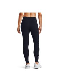 Under Armour - Legginsy treningowe damskie UNDER ARMOUR szybkoschnące termoaktywne. Kolor: czarny. Sport: fitness