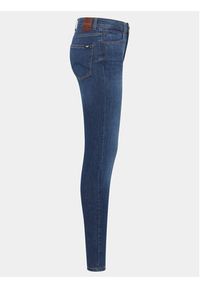 Mustang Jeansy Georgia 1014824 Granatowy Super Skinny Fit. Kolor: niebieski