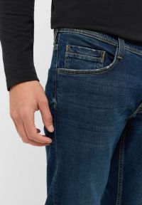 Męskie Spodnie Jeansowe Mustang Style Oregon Slim Denim Blue 1016799 5000 774 #8