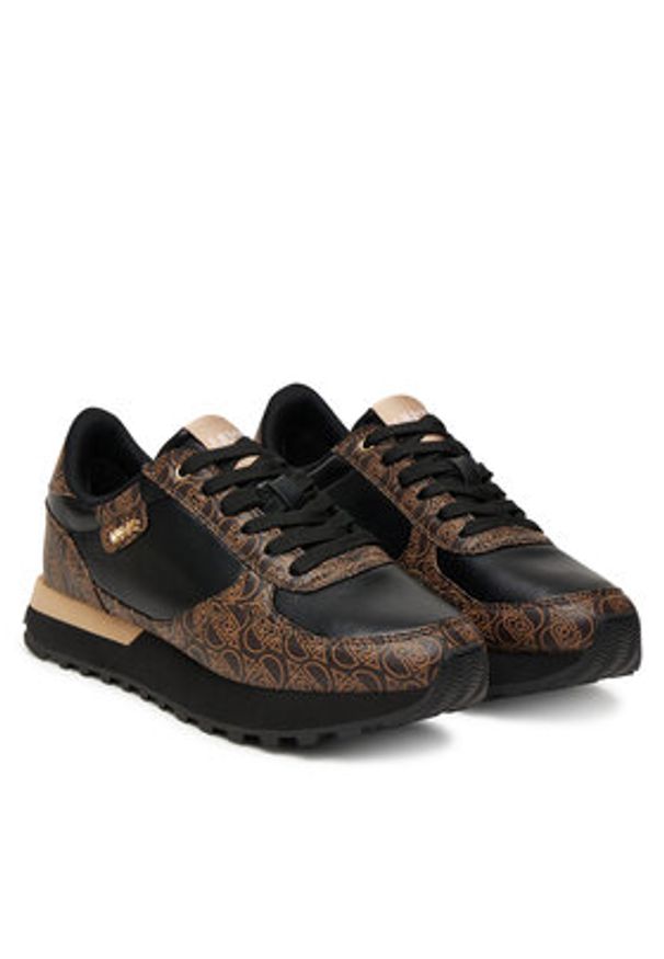 Liu Jo Sneakersy Evelyn 915 BF5057 EX317 Czarny. Kolor: czarny. Materiał: skóra