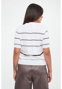 Sweter damski w paski PESERICO. Wzór: paski #2