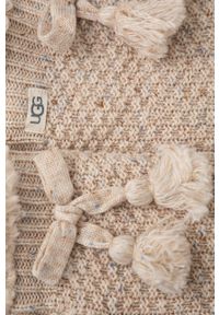 Ugg - UGG Skarpetki z domieszką wełny Fleece Lined Cozy kolor kremowy. Kolor: beżowy. Materiał: wełna