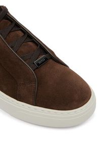 BOSS Sneakersy GaryTenn 50534292 Brązowy. Kolor: brązowy. Materiał: zamsz, skóra #3