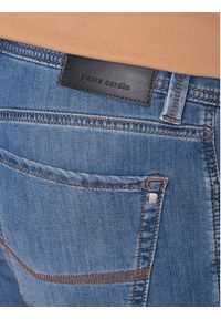 Pierre Cardin Szorty jeansowe 34520/000/8065 Niebieski Regular Fit. Kolor: niebieski. Materiał: bawełna #5
