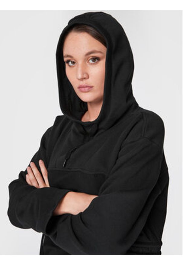 G-Star RAW - G-Star Raw Sukienka codzienna Anorak D22368-D165-D301 Czarny Regular Fit. Okazja: na co dzień. Kolor: czarny. Materiał: bawełna. Typ sukienki: proste. Styl: casual