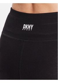 DKNY Sport Legginsy DP3P2988 Czarny Active Fit. Kolor: czarny. Materiał: bawełna. Styl: sportowy