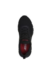 skechers - Męskie BOBS B FLEX CHILL EDGE Sneakersy Czarny. Zapięcie: bez zapięcia. Kolor: czarny. Materiał: materiał. Szerokość cholewki: normalna. Model: Skechers Sport