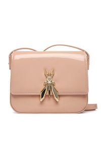 Patrizia Pepe Torebka 8B0303 L125 Beżowy. Kolor: beżowy. Materiał: lakierowane, skórzane #4