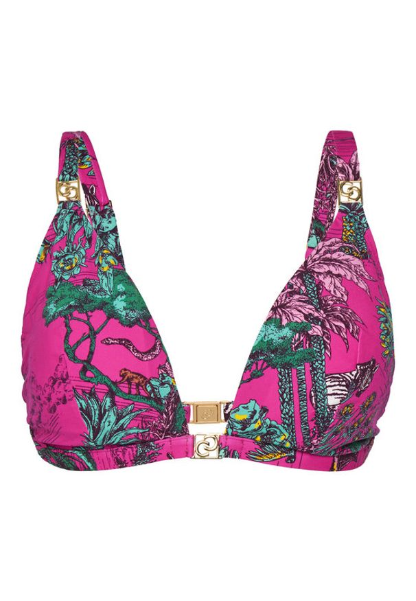 Chantelle Góra od bikini Sauvage C17UQF Różowy. Kolor: różowy. Materiał: syntetyk