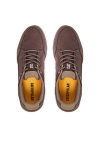 CATerpillar Sneakersy Hombre Hex Lite P726402 Brązowy. Kolor: brązowy. Materiał: zamsz, skóra #4
