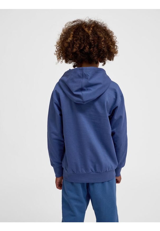 Bluza z kapturem dla dzieci Hummel Atlas. Typ kołnierza: kaptur. Kolor: niebieski