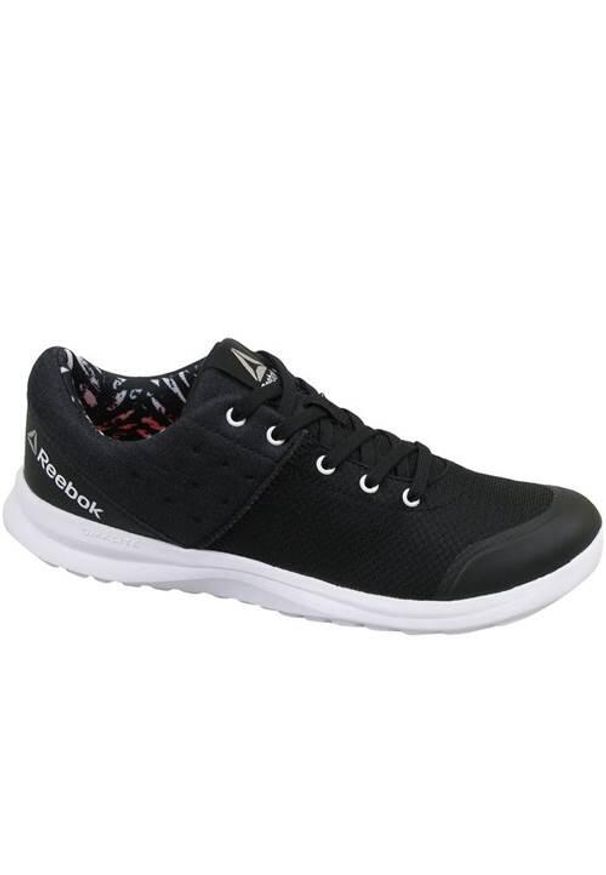 Buty do chodzenia damskie Reebok Dmx Lite Prime. Zapięcie: sznurówki. Kolor: czarny. Materiał: syntetyk, tkanina, materiał. Szerokość cholewki: normalna. Sport: turystyka piesza