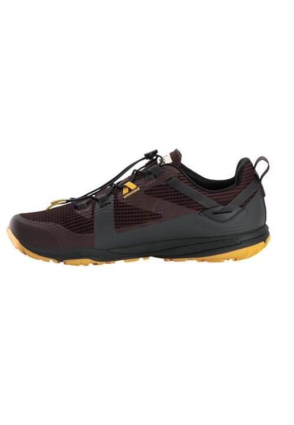 Buty do chodzenia męskie Jack Wolfskin Spirit Low. Kolor: brązowy. Materiał: materiał, syntetyk. Szerokość cholewki: normalna. Sport: turystyka piesza