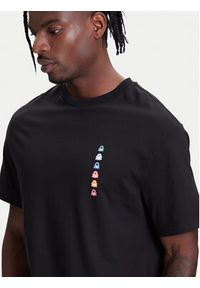 United Colors of Benetton - United Colors Of Benetton T-Shirt 3BL0U10A1 Czarny Oversize. Kolor: czarny. Materiał: bawełna #3