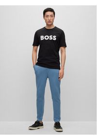 BOSS - Boss T-Shirt 50486200 Czarny Regular Fit. Kolor: czarny. Materiał: bawełna